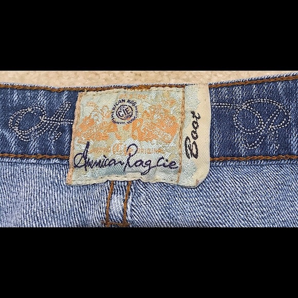 🔥EUC AMERICAN RAG PREMIUM DISTRESSED DENIM VERY CUTE BOOT CUT SEXY FIT WORN 1X - Picture 13 of 16